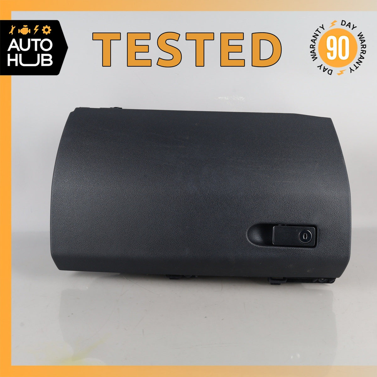10-13 Mercedes W212 E350 E550 Dashboard Glove Box Compartment Black OEM - photo 1