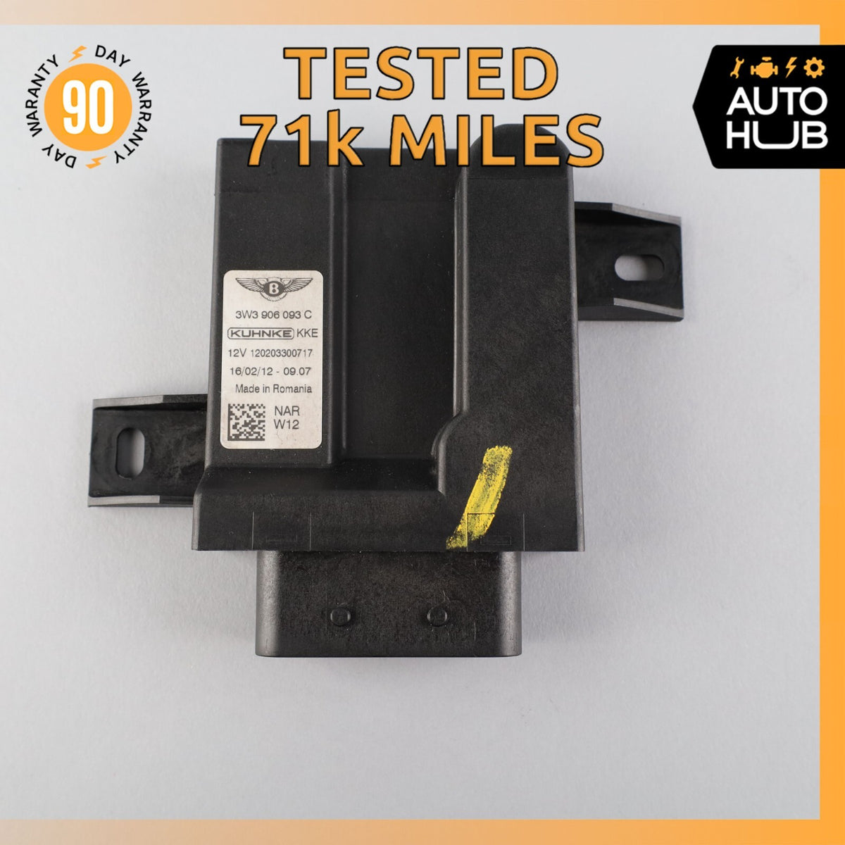 2013 Bentley Continental GTC GT Flying Spur Fuel Pump Control Module OEM 71k - photo 1