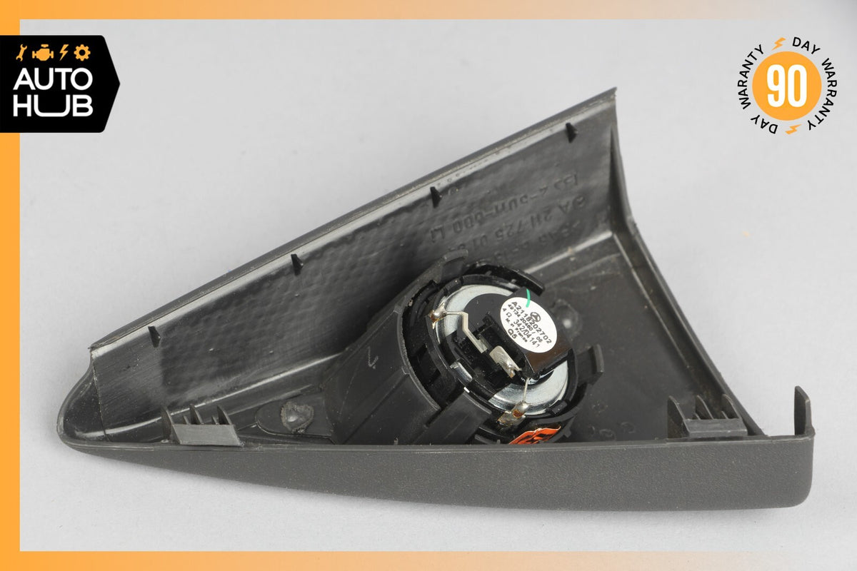 03-06 Mercedes W211 E500 E320 Tweeter Speaker Cover Left Driver Side Black OEM - photo 6