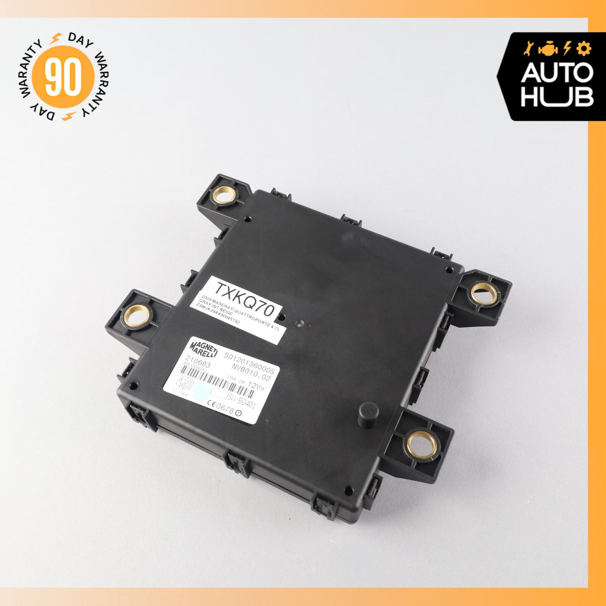 03-13 Maserati Quattroporte M139 Trunk Release Opener Control Module OEM - photo 6