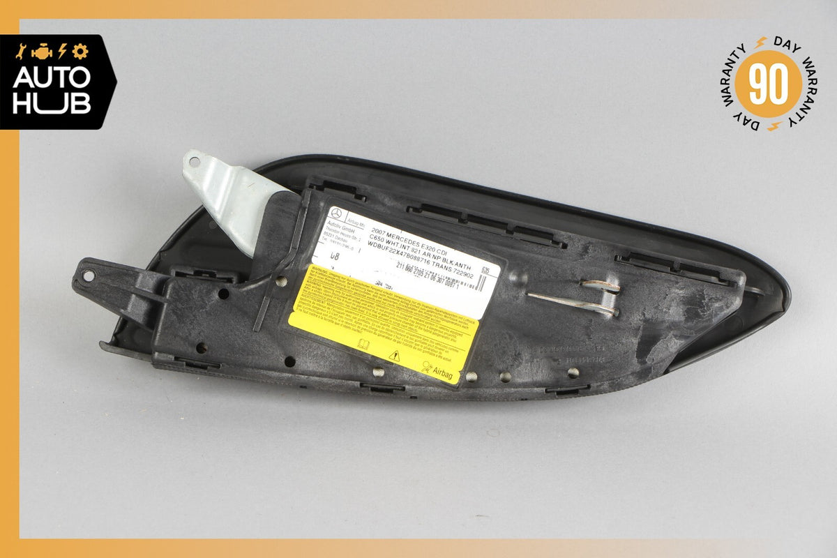 07-11 Mercedes W211 E320 E63 CLS55 AMG Front Left Side Airbag Air Bag Black OEM - photo 6