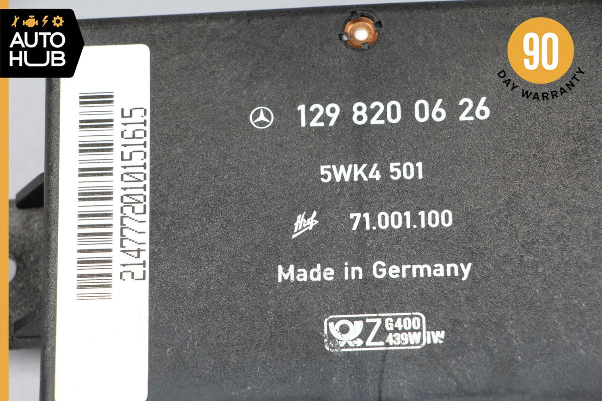 90-95 Mercedes R129 500SL 300SL SL500 Anti Theft Key Alarm Control Module OEM - photo 11