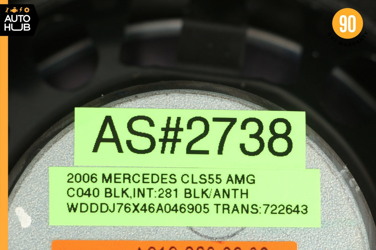 06-11 Mercedes W219 CLS55 AMG CLS550 Door Speaker Sound Audio Radio OEM 74k - photo 12