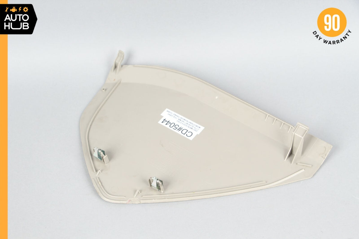 06-09 Mercedes W211 E350 E320 E500 Left Side Dashboard Trim Cover Panel Gray OEM - photo 4