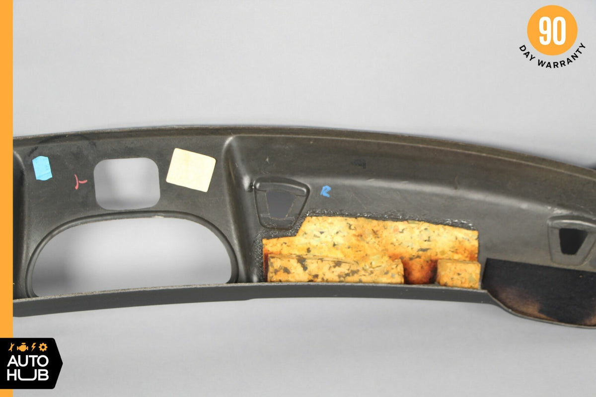 97-04 Mercedes R170 SLK230 SLK320 Front Top Upper Headliner Trim Panel Black OEM - photo 11