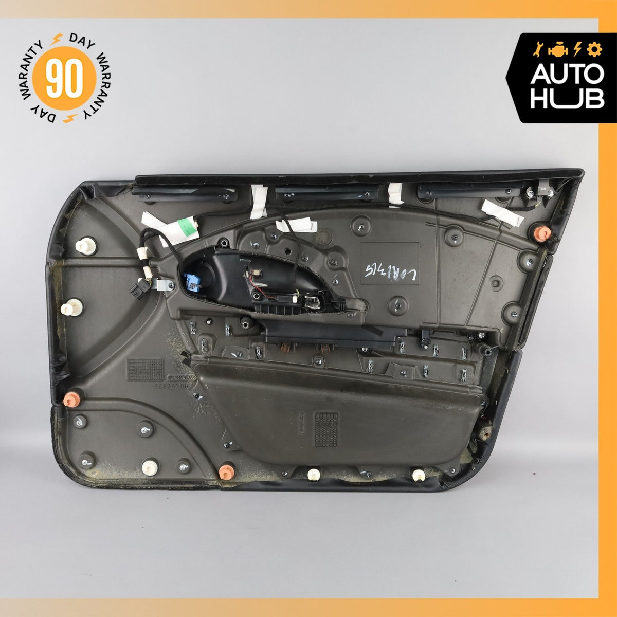 03-13 Maserati Quattroporte M139 Front Left Side Interior Door Panel Black OEM - photo 15