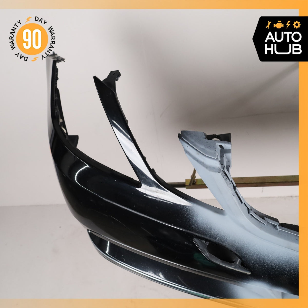 10-13 Mercedes W207 E350 E550 Base Front Bumper Cover Assembly Black OEM - photo 9