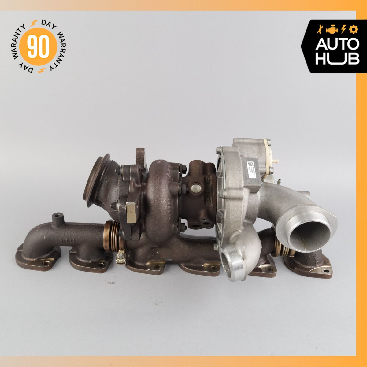07-17 Mercedes W222 Maybach S600 SL600 Turbocharger Turbo Manifold Left Side OEM - photo 7
