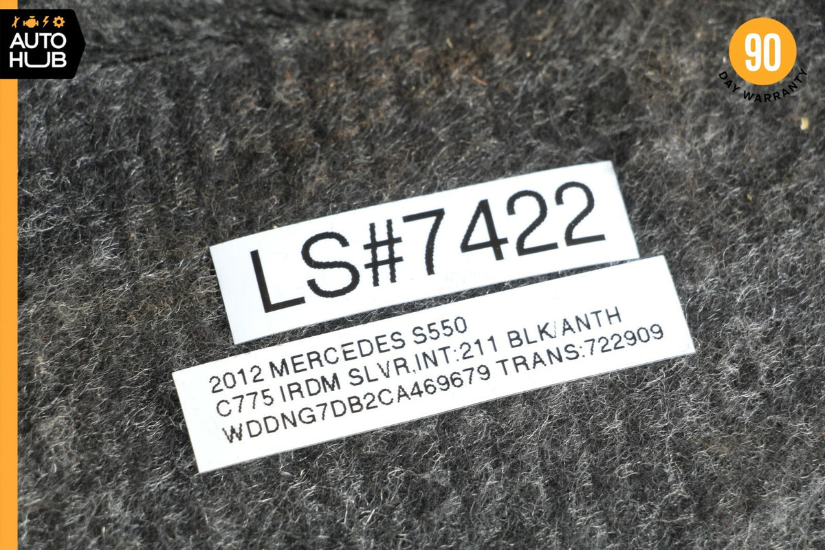 10-13 Mercedes W221 S550 S400 Dash Board Dashboard Glove Box Compartment OEM - photo 12