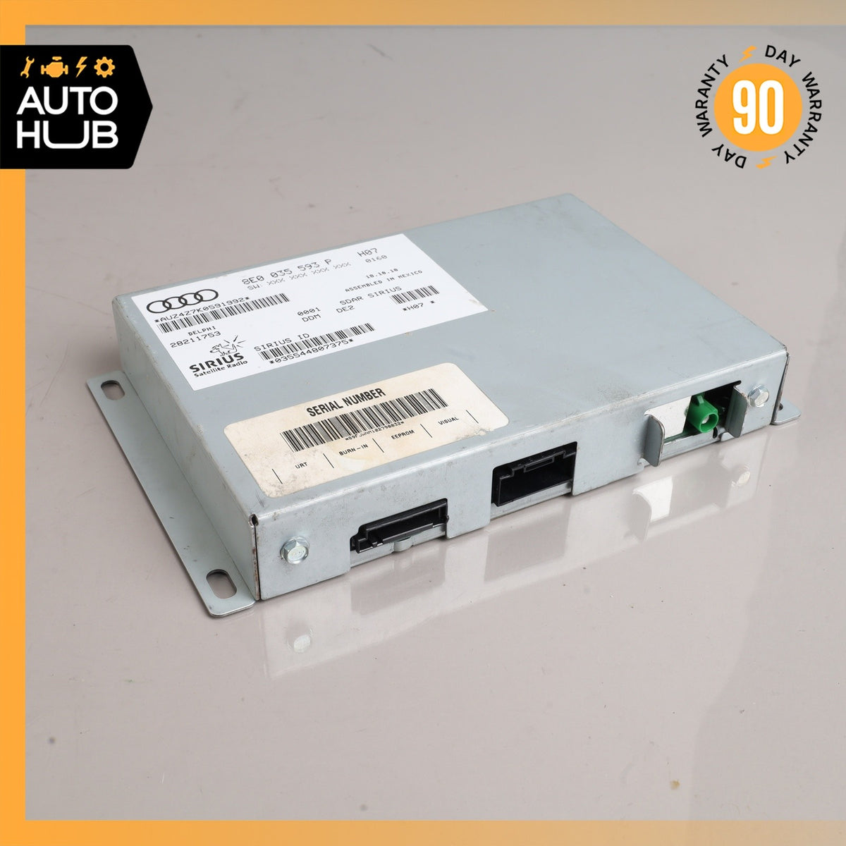 Audi 8J TT Satellite Radio Receiver 8E0035593P OEM - photo 2