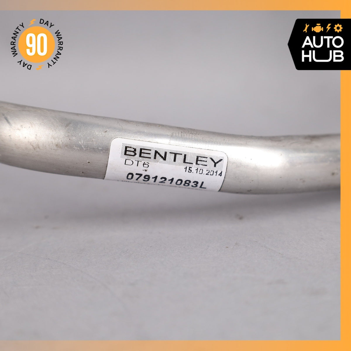Bentley Continental GT Flying Spur Coolant Water Hose Tube Pipe 079121083L OEM - photo 4