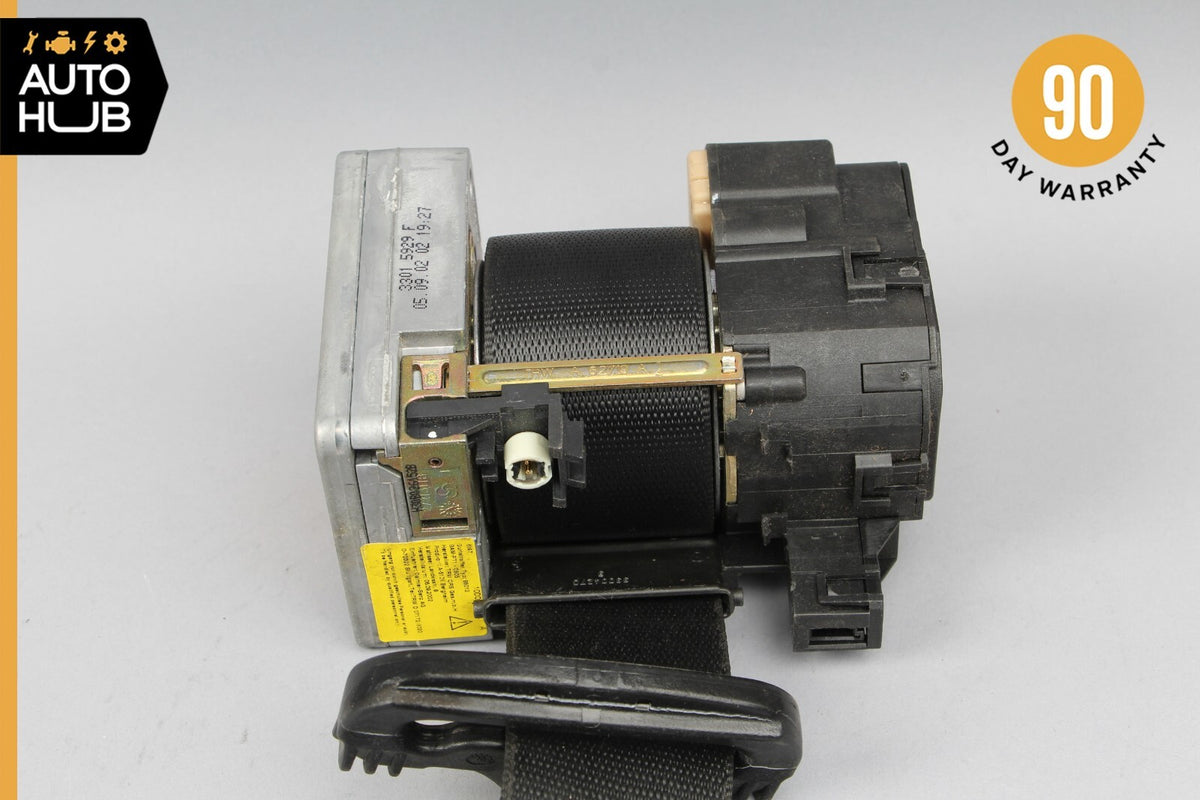 03-06 Mercedes W220 S430 S500 Rear Left Driver Seat Belt Retractor Buckle OEM - photo 2