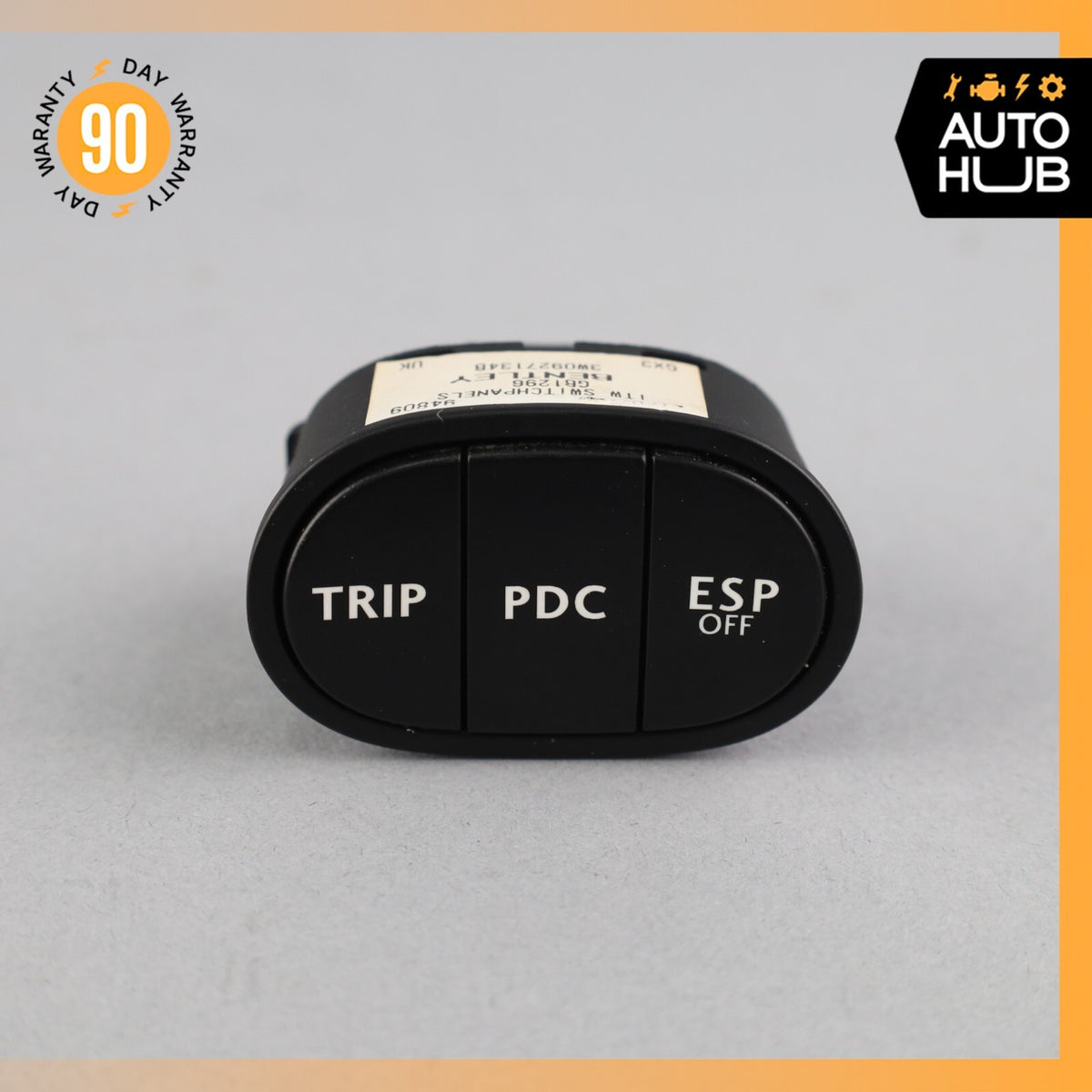 03-12 Bentley Continental GT GTC Flying Spur ESP PDC Button Switch Control OEM - photo 1