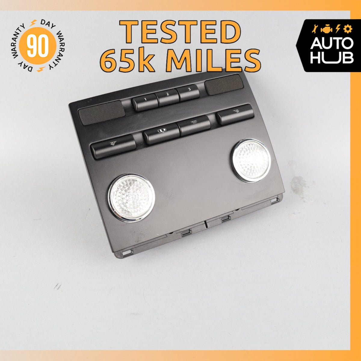 03-15 Bentley Continental GT Flying Spur Front Overhead Dome Light 65k - photo 1