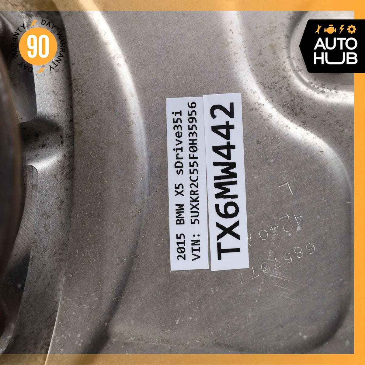 07-19 BMW F15 X5 X6 RWD Front Left Driver Side Spindle Knuckle Hub OEM - photo 15