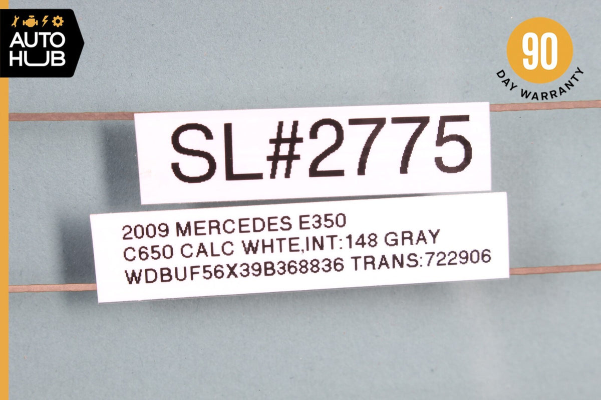 07-09 Mercedes W211 E350 E550 E320 E63 Sedan Rear Windshield Window Glass OEM - photo 12