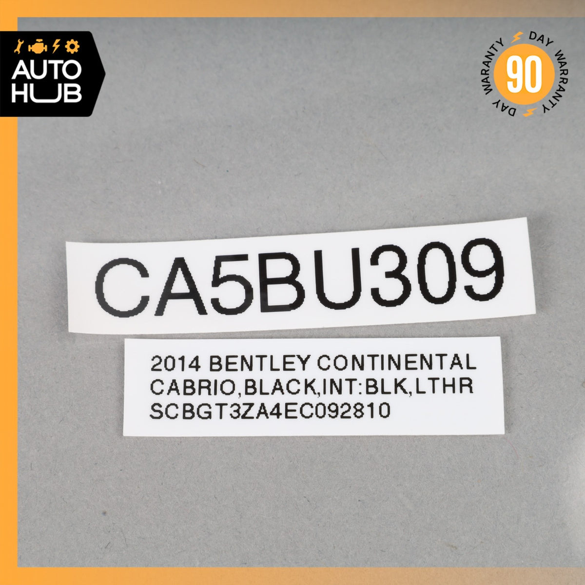 Bentley Continental GTC Right Passenger Main Hydraulic Lift Cylinder OEM 32k - photo 15
