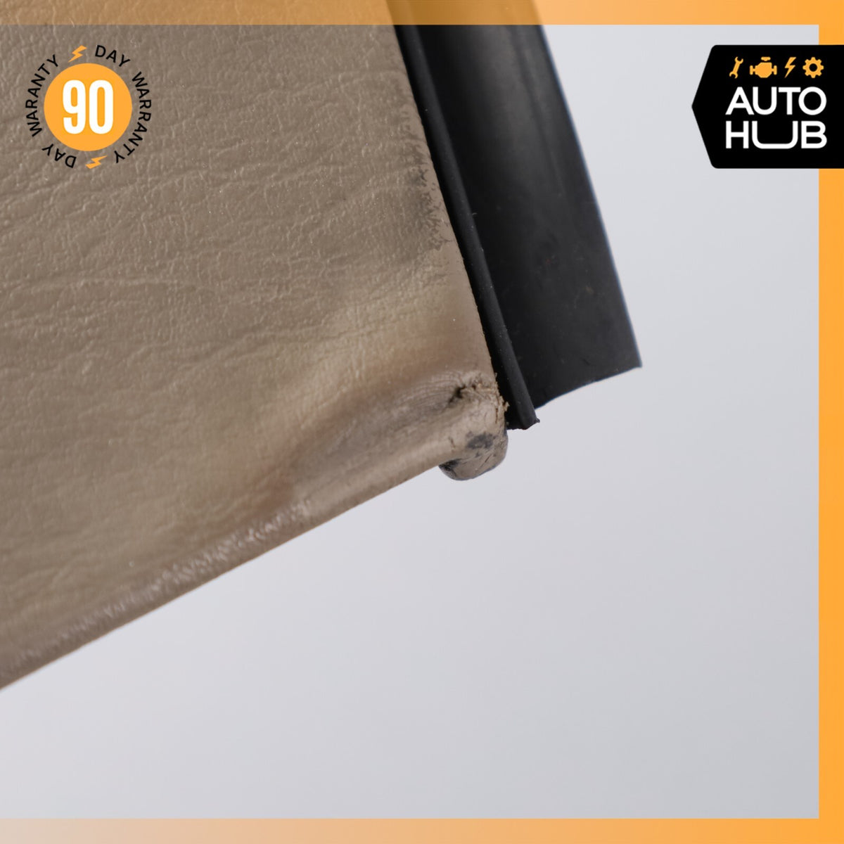 04-09 Cadillac XLR Left Driver Side Hard Top Hinge Cover Flap Trim Beige OEM - photo 4