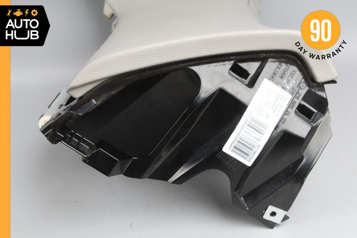 07-09 Mercedes W211 E350 E550 Dashboard Glove Box Storage Compartment Gray OEM - photo 9