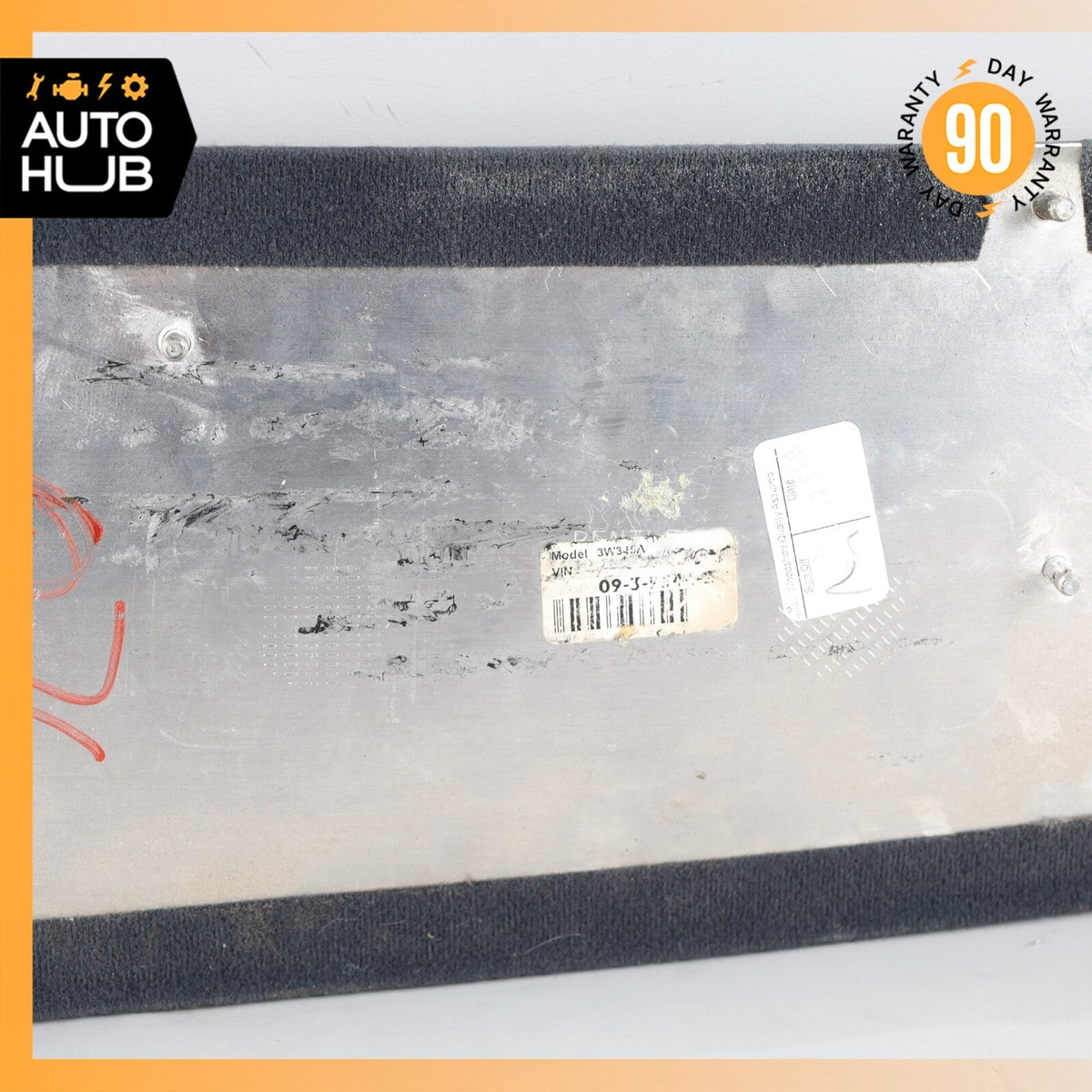03-10 Bentley Continental GT Rear Left Side Door Panel Trim Panel Wood OEM - photo 13