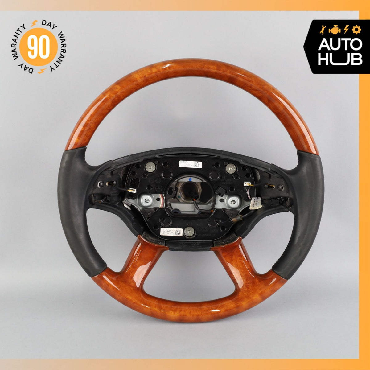 07-10 Mercedes W216 CL63 AMG Driver Steering Wheel Designo w/Paddle Shifters OEM - photo 2
