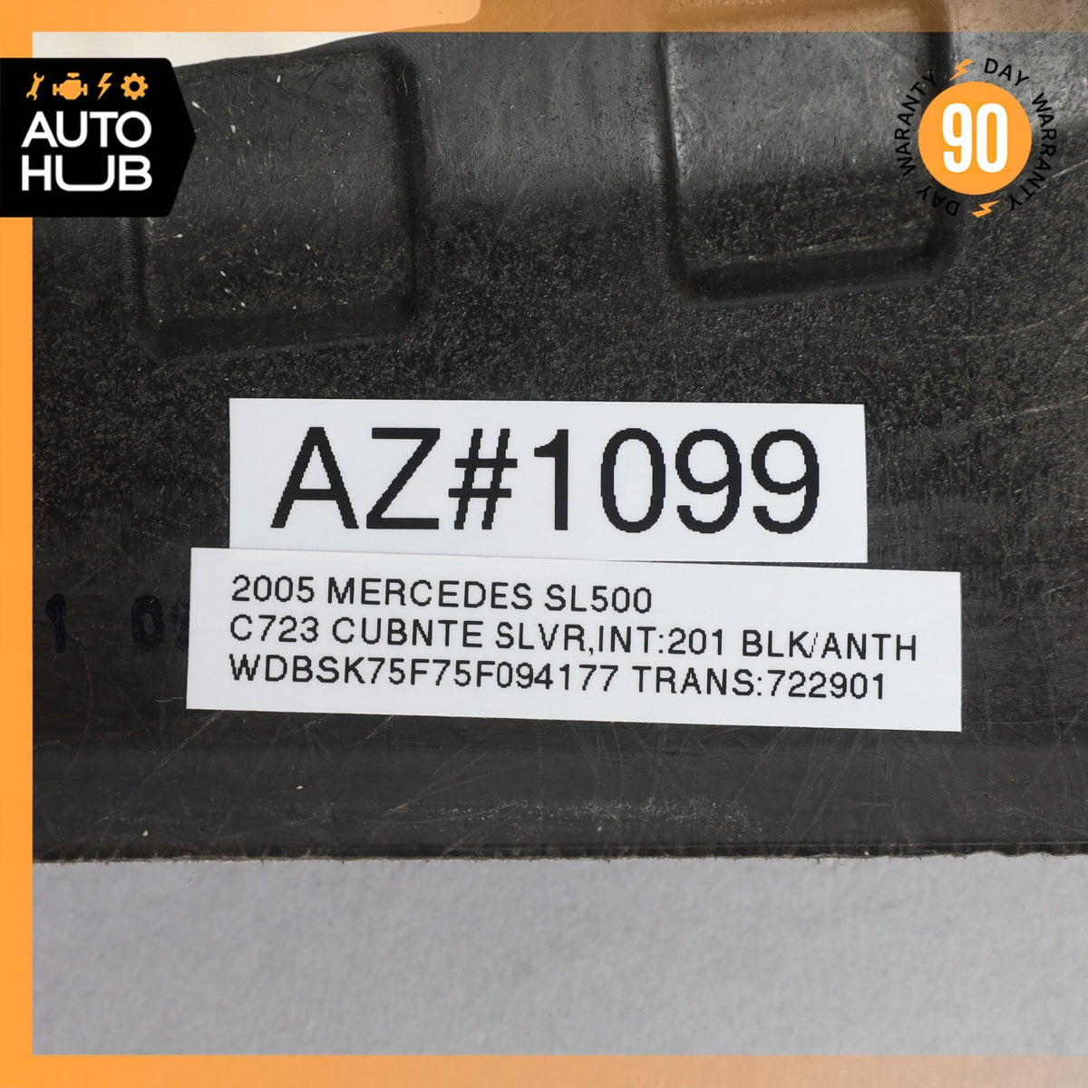 Mercedes R230 SL500 SL55 AMG Front Left Side Interior Trim Panel A Pillar OEM - photo 12