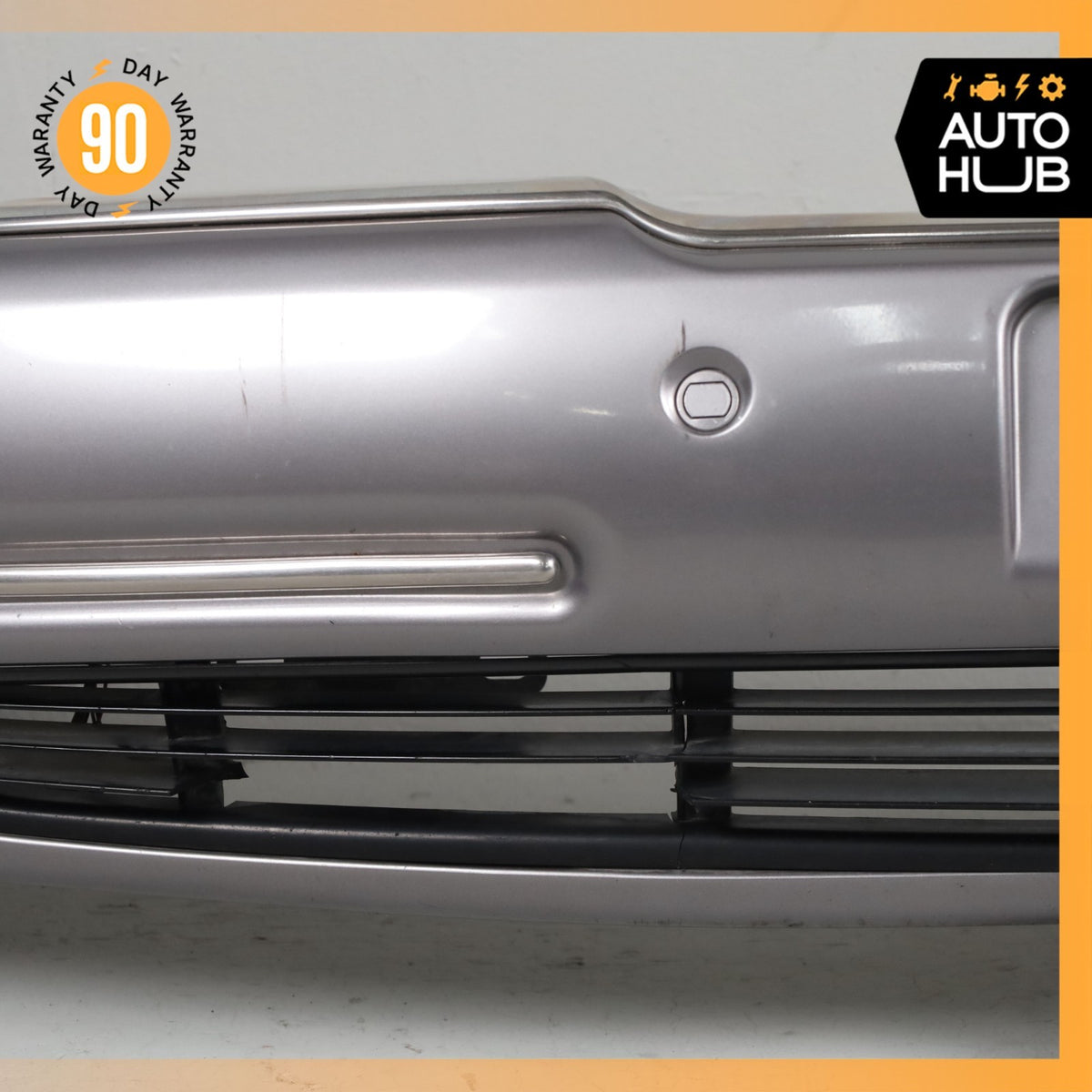 00-02 Rolls Royce Silver Seraph Front Bumper Cover Assembly Silver OEM - photo 4