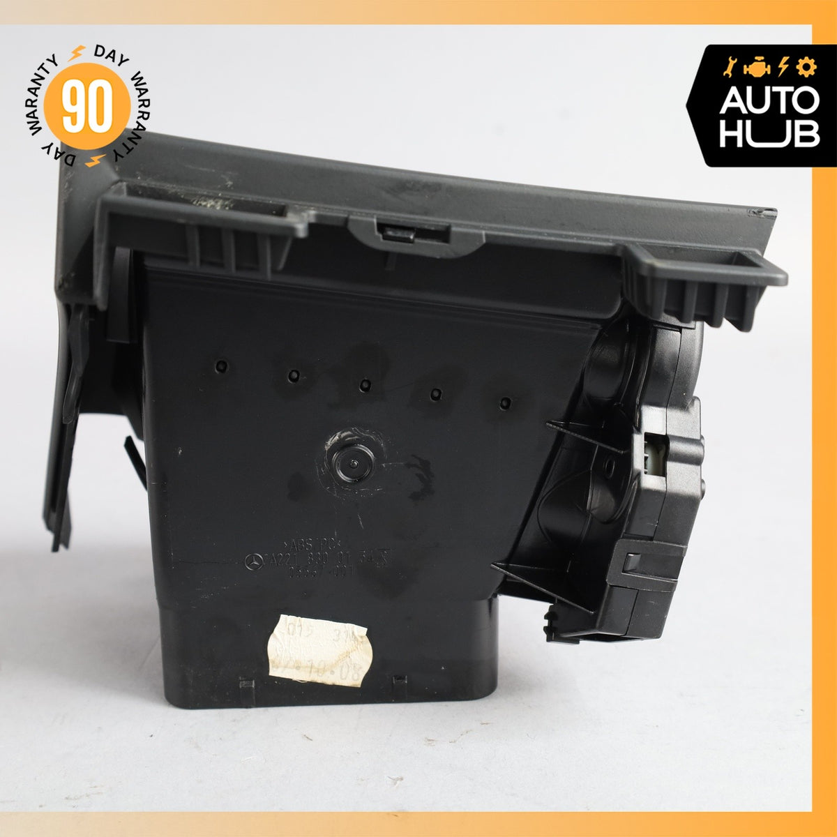 07-14 Mercedes W221 S63 CL550 Left Side Dashboard AC A/C Air Vent Black OEM - photo 7
