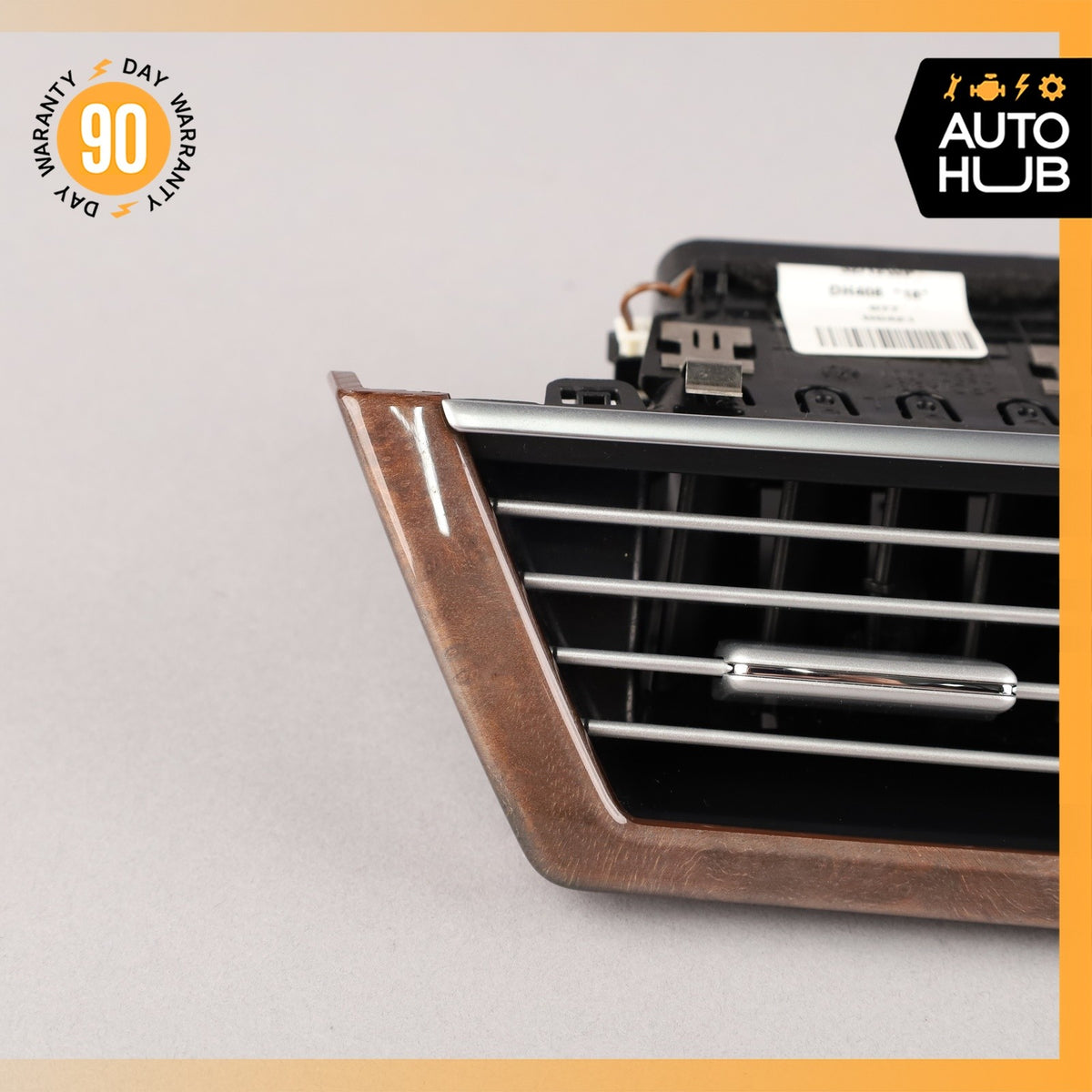 10-13 Mercedes W212 E350 Dashboard Dash AC A/C Air Vent Left Trim Wood OEM 48k - photo 3