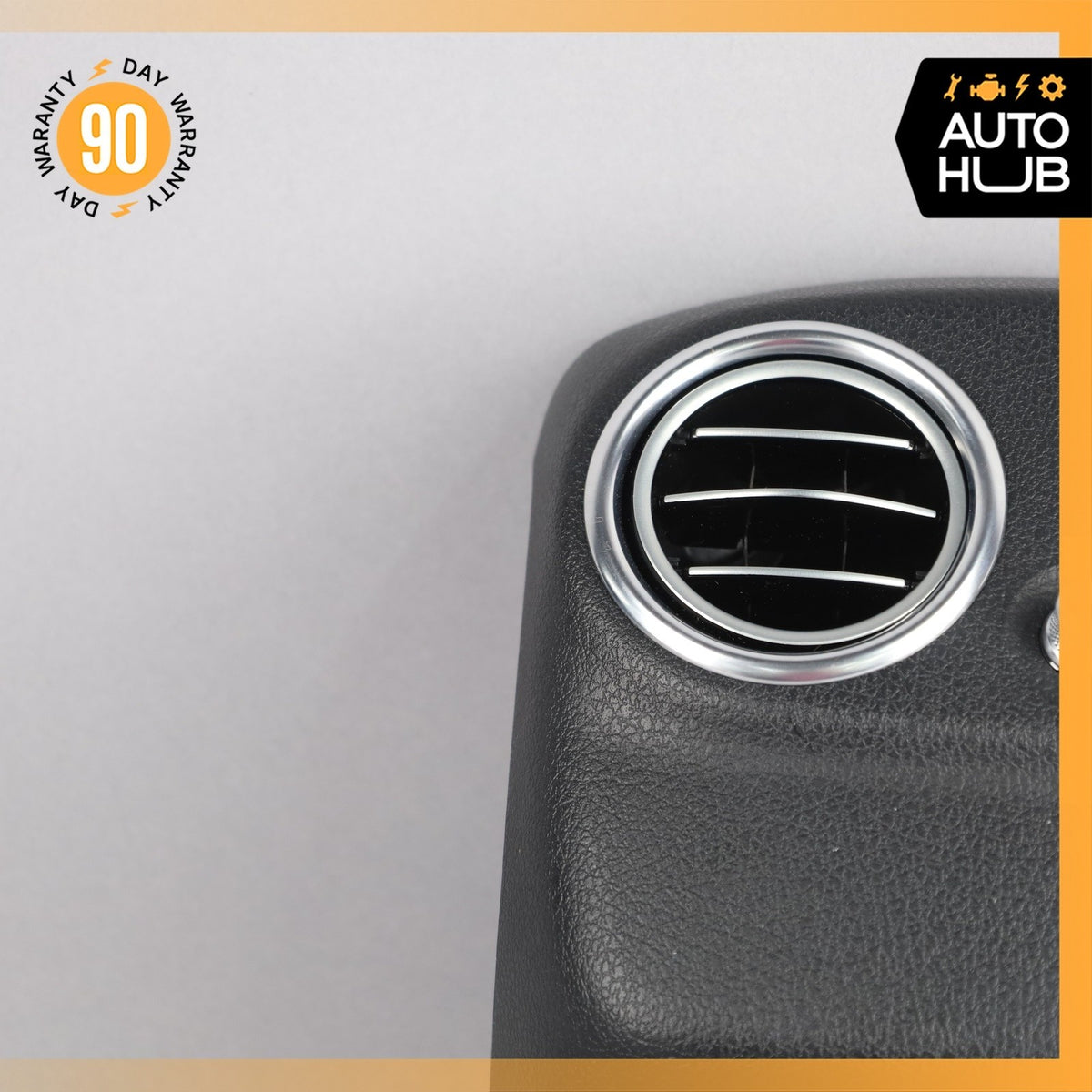 Mercedes W213 E43 AMG Rear Console Switch Cover Panel Bezel Trim Black OEM - photo 3