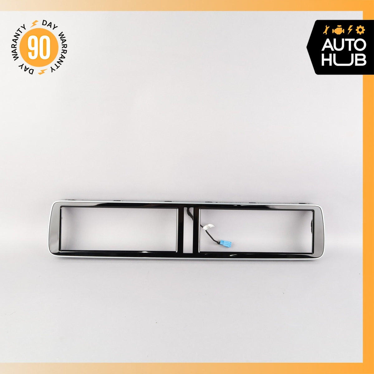 14-17 Mercedes W217 S550 S600 Display Screen Monitor Bezel Trim Assembly OEM 74k - photo 7