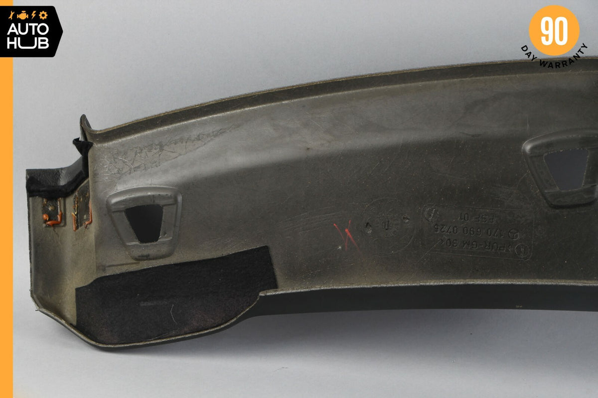 97-04 Mercedes R170 SLK230 SLK320 Front Top Upper Headliner Trim Panel Black OEM - photo 10