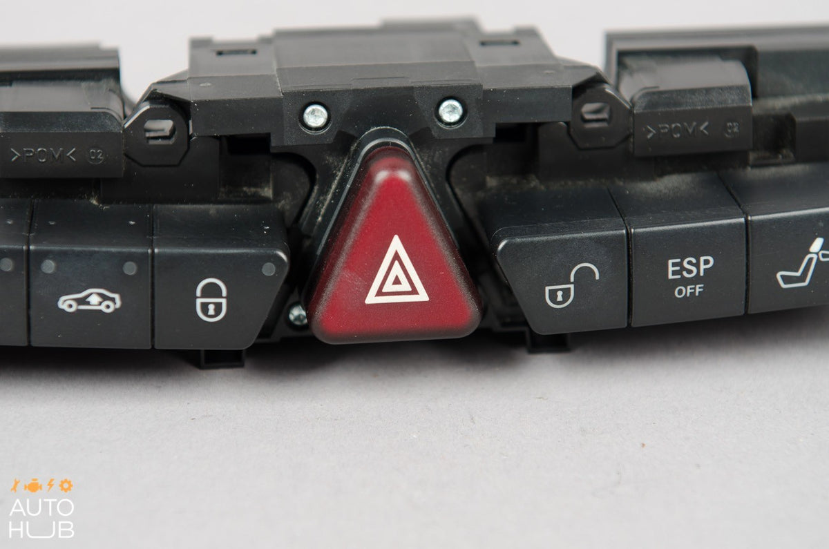 03-06 Mercedes W215 CL500 CL55 Center Dash Hazard ESP Lock Switch Control OEM - photo 3