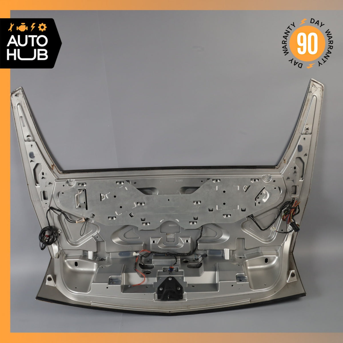 04-09 Cadillac XLR Trunk Lid Panel Assembly Light Tarnished Silver OEM - photo 20