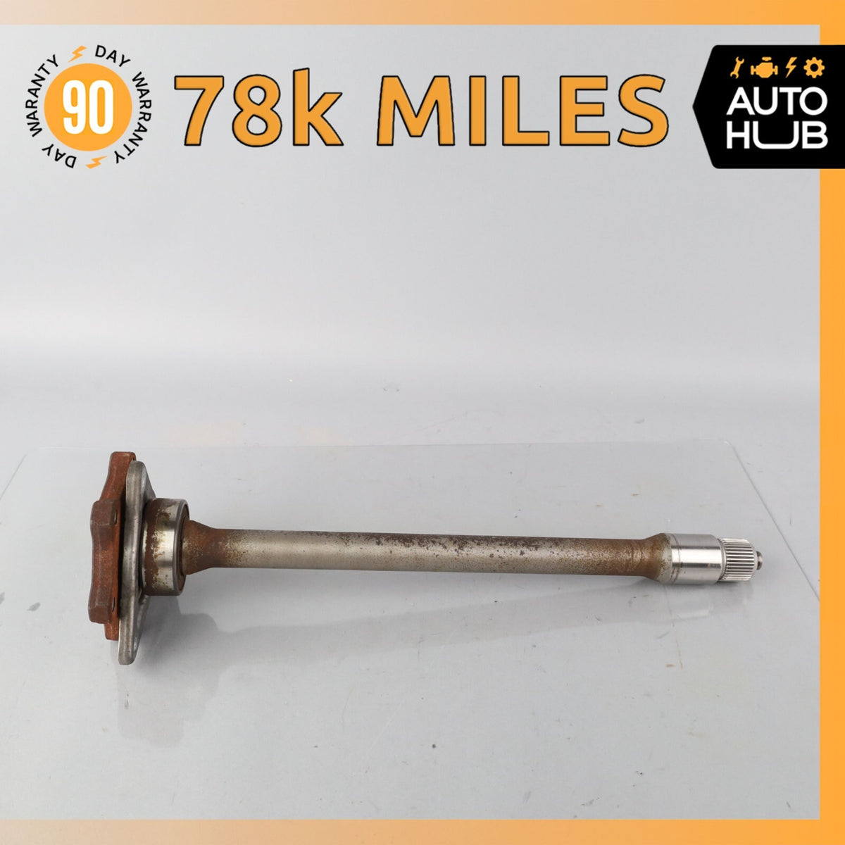 03-13 Bentley Continental Flying Spur Front Differential Flange Shaft OEM 78k - photo 1