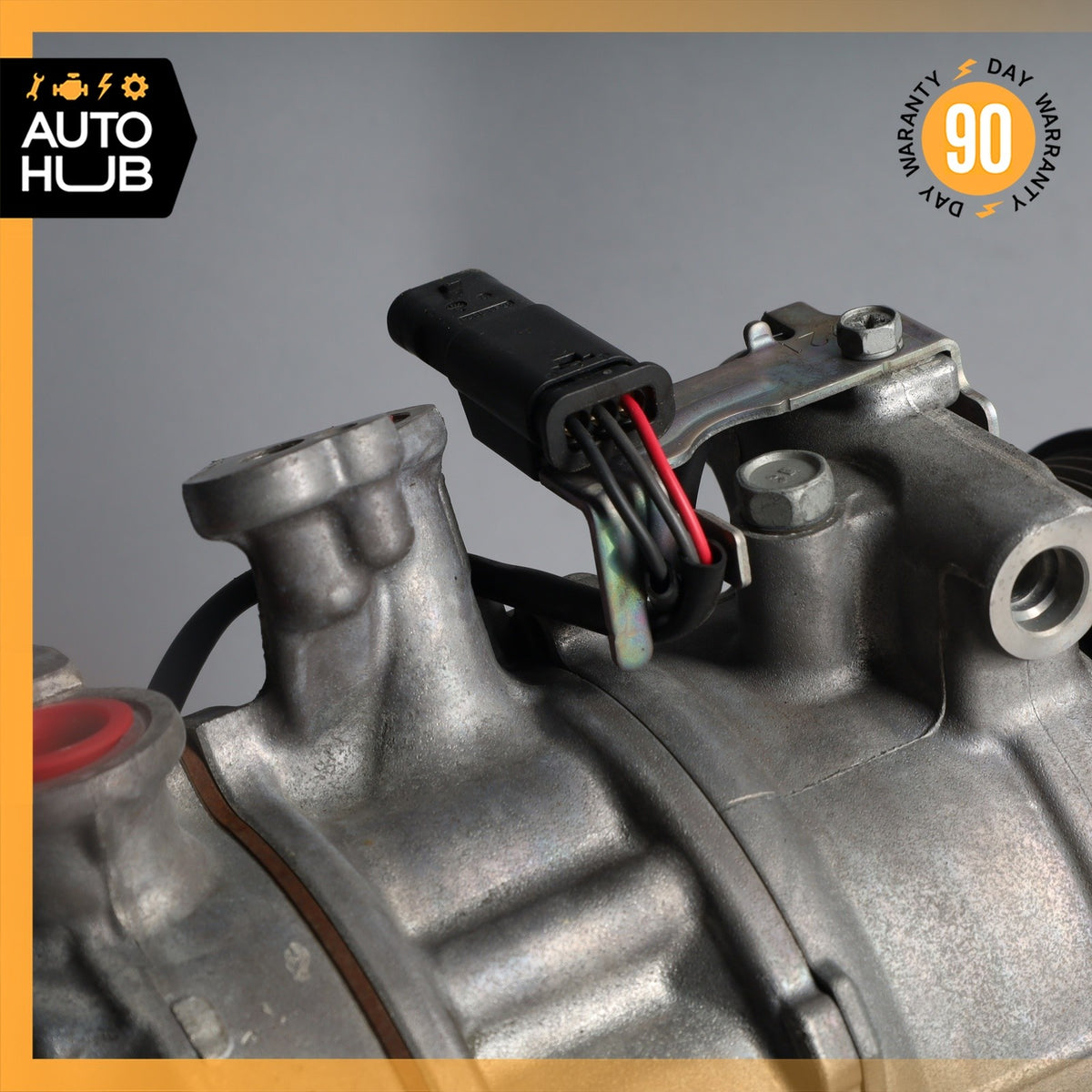 15-23 Mercedes W205 C300 GLC300 E300 AC A/C Air Conditioning Compressor OEM - photo 11