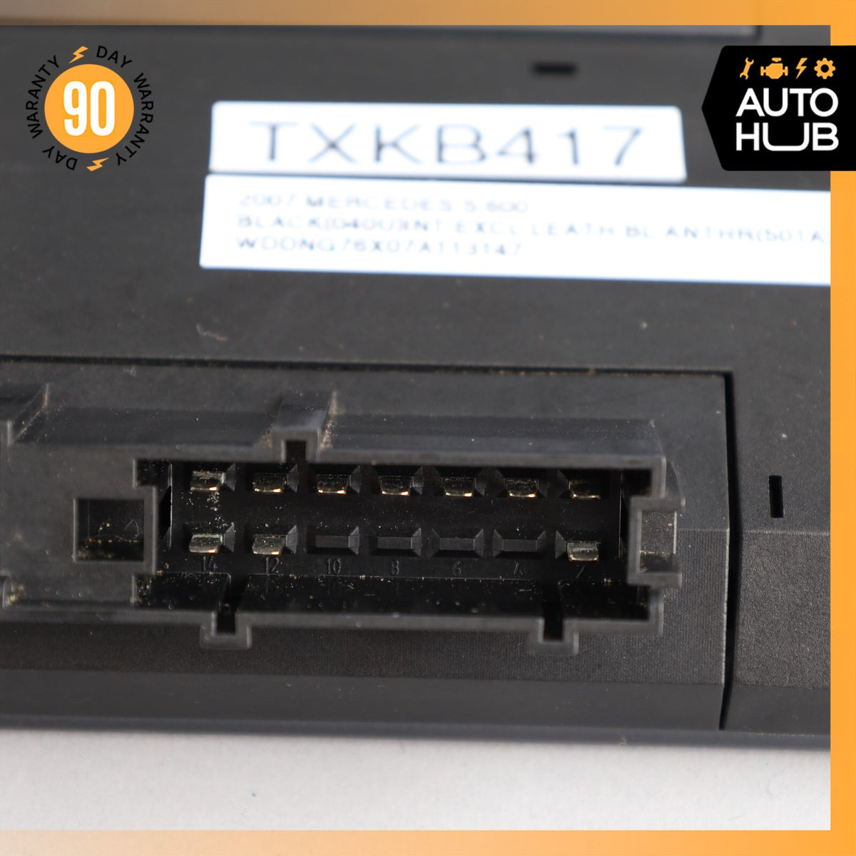 07-13 Mercedes W221 S600 S63 Front Left Driver Side Under Seat Control Unit OEM - photo 7