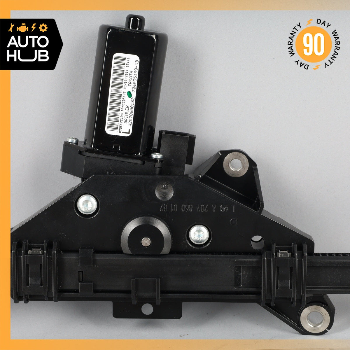 10-17 Mercedes W207 E350 E400 Convertible Left Seat Belt Feeder Motor OEM - photo 6