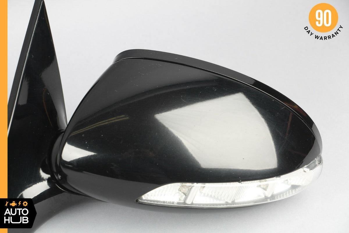 07-09 Mercedes W216 CL550 CL63 AMG Left Side Door Rear View Mirror Black OEM - photo 8