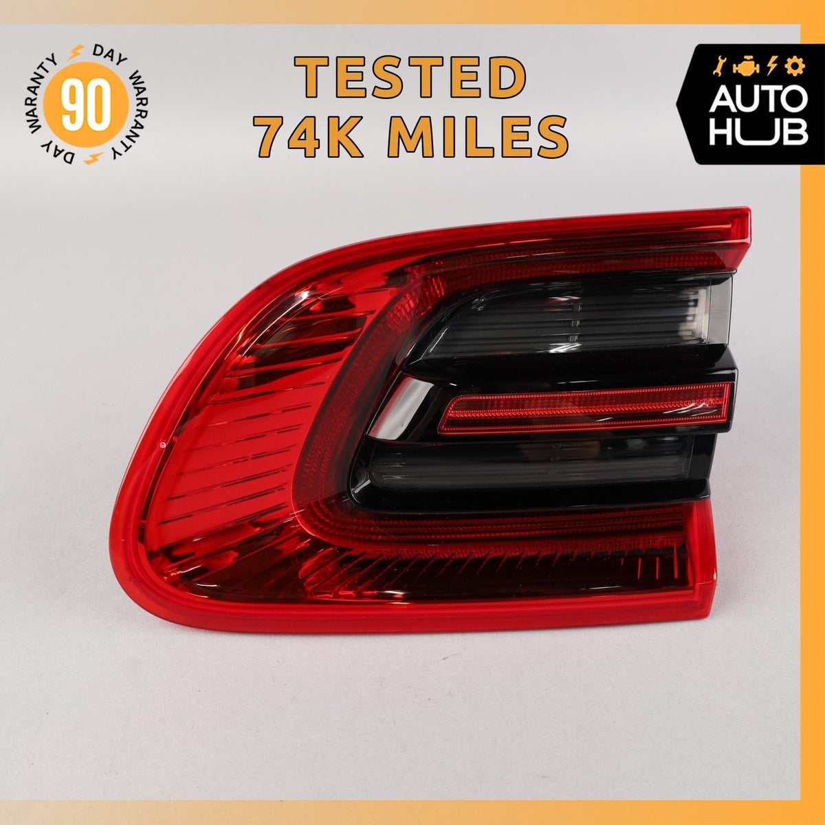15-18 Porsche Macan 95B Rear Right Passenger Side Inner Tail Light Lamp OEM 74k - photo 1