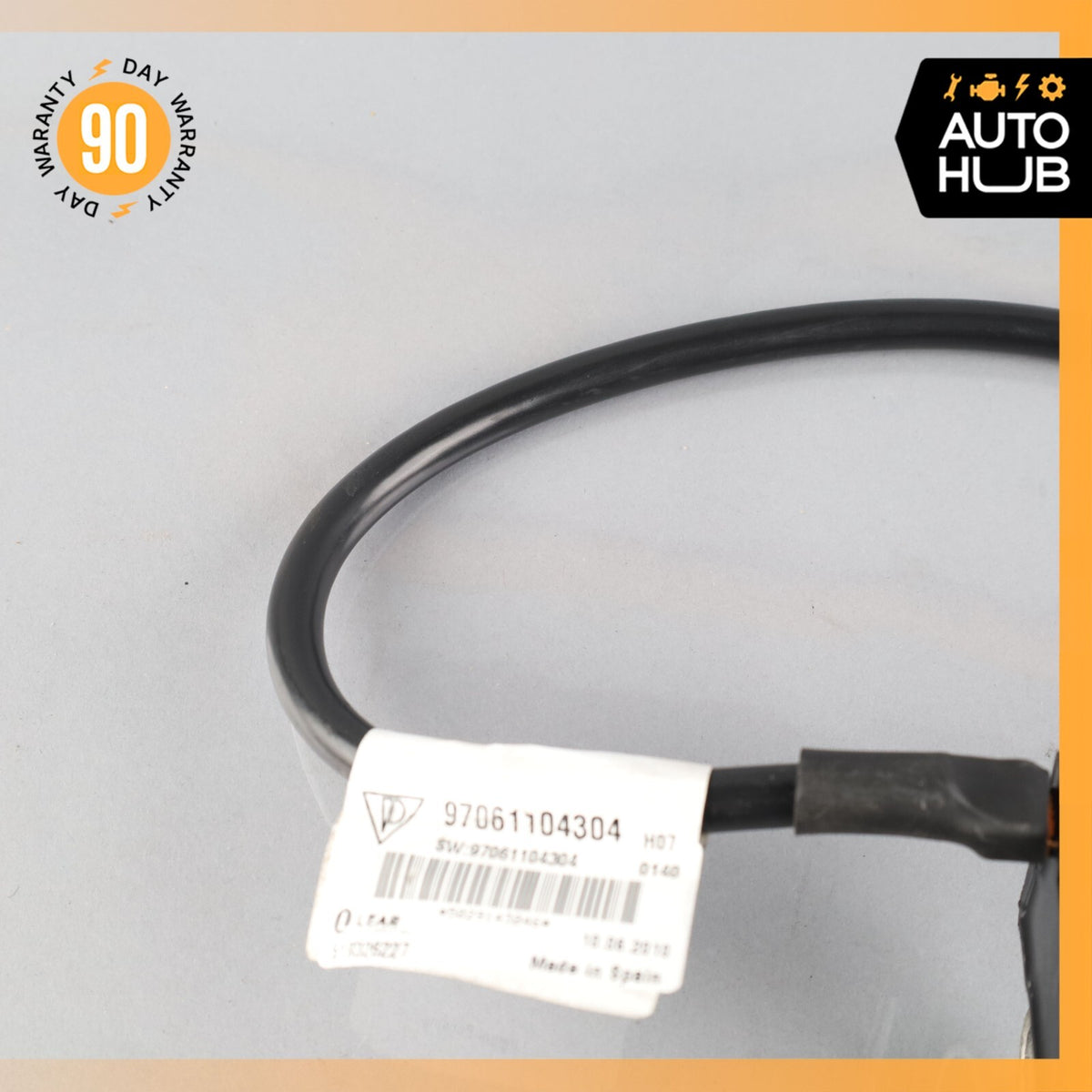 2010 Porsche Panamera 970 Turbo Negative Battery Cable Harness OEM - photo 3