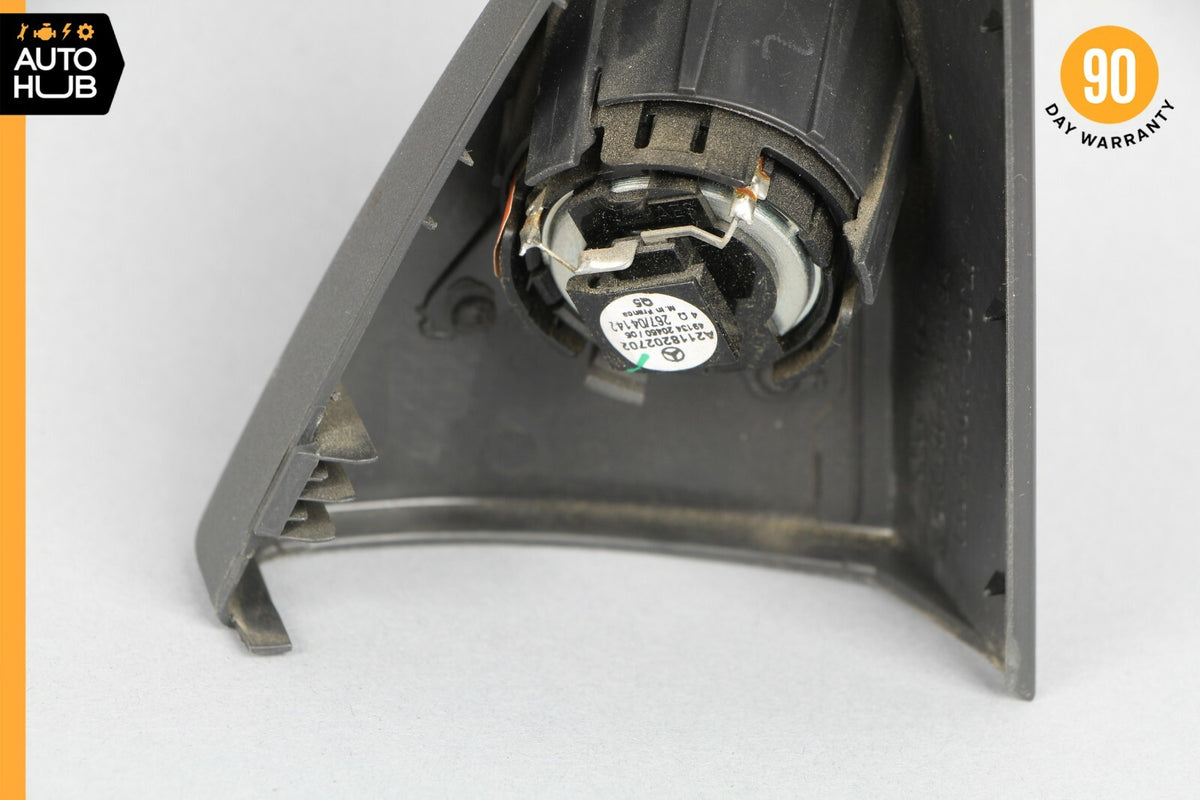 07-09 Mercedes W211 E320 E350 Tweeter Speaker Cover Left Driver Side Black OEM - photo 8