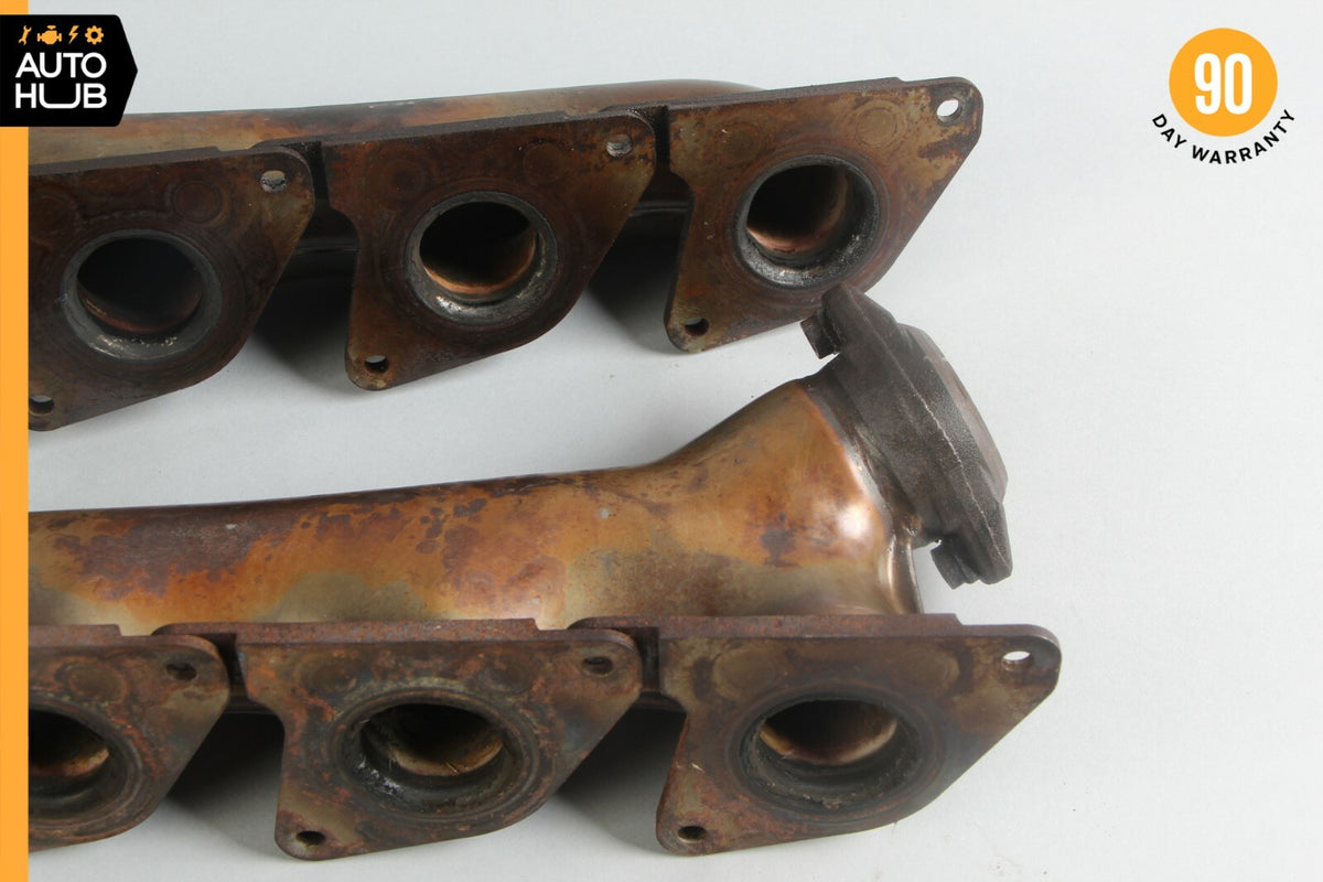07-11 Mercedes W216 CL550 S550 5.5 V8 Exhaust Manifold Left & Right Set of 2 OEM - photo 10