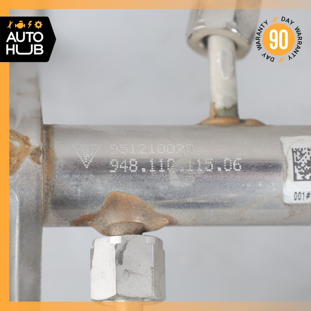 Porsche Panamera Cayenne 958 4.8L Fuel Injector Rail 94811011506 OEM - photo 11