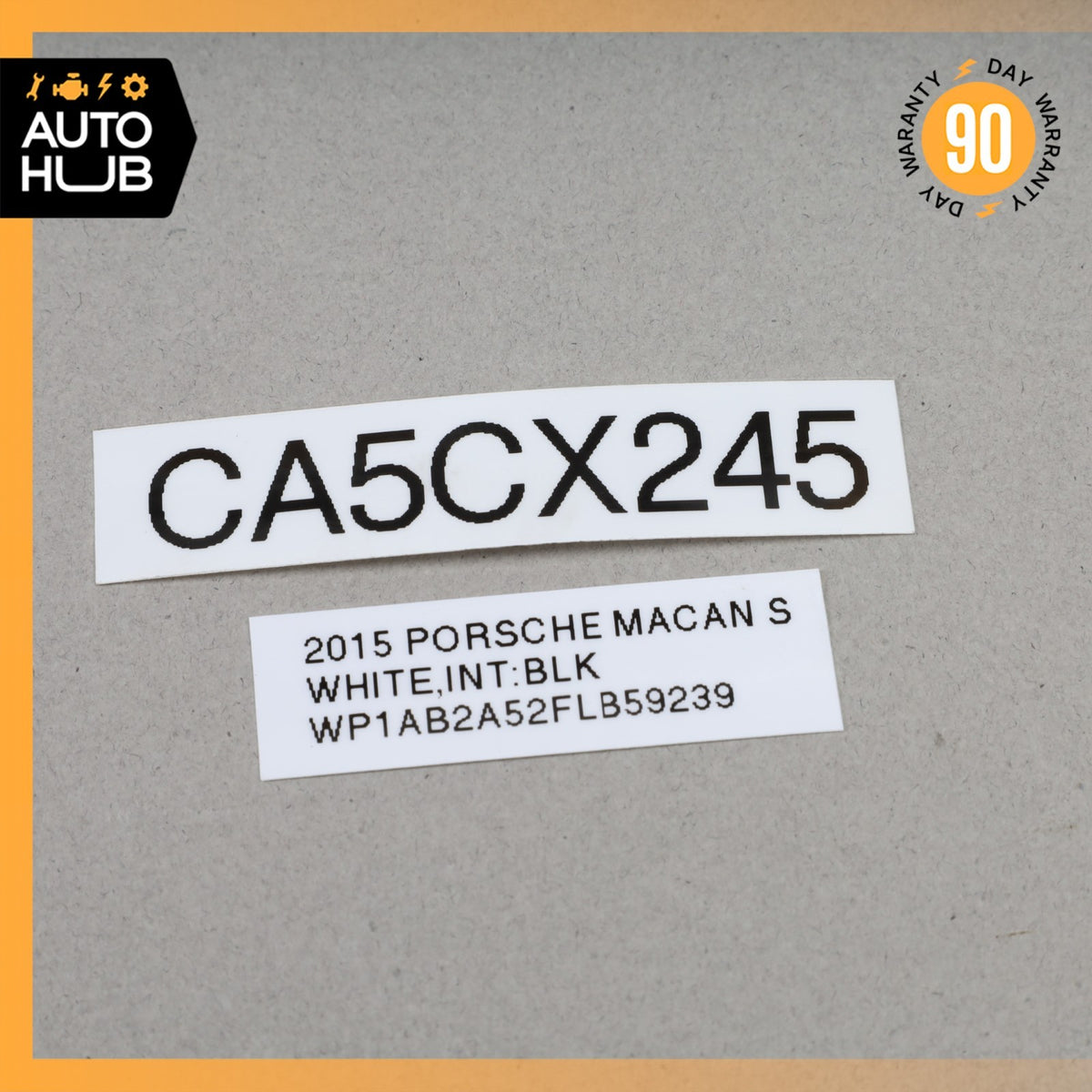 Porsche Macan 95B Engine Change Over Vacuum Solenoid Valve w/ Hose 7PP906046 OEM - photo 15