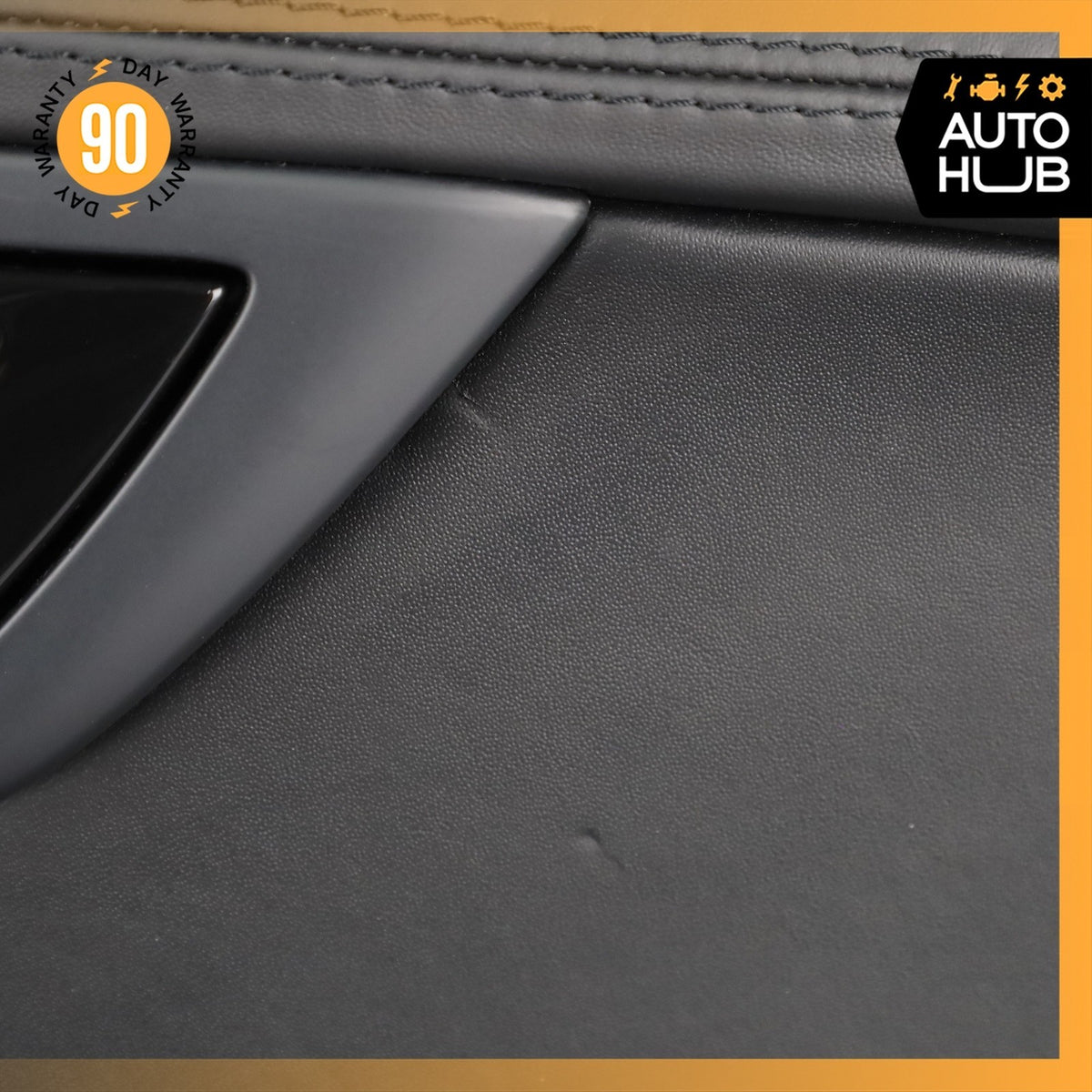 14-20 Jaguar X152 F-Type Right Side Interior Door Trim Panel Leather OEM 39k - photo 10