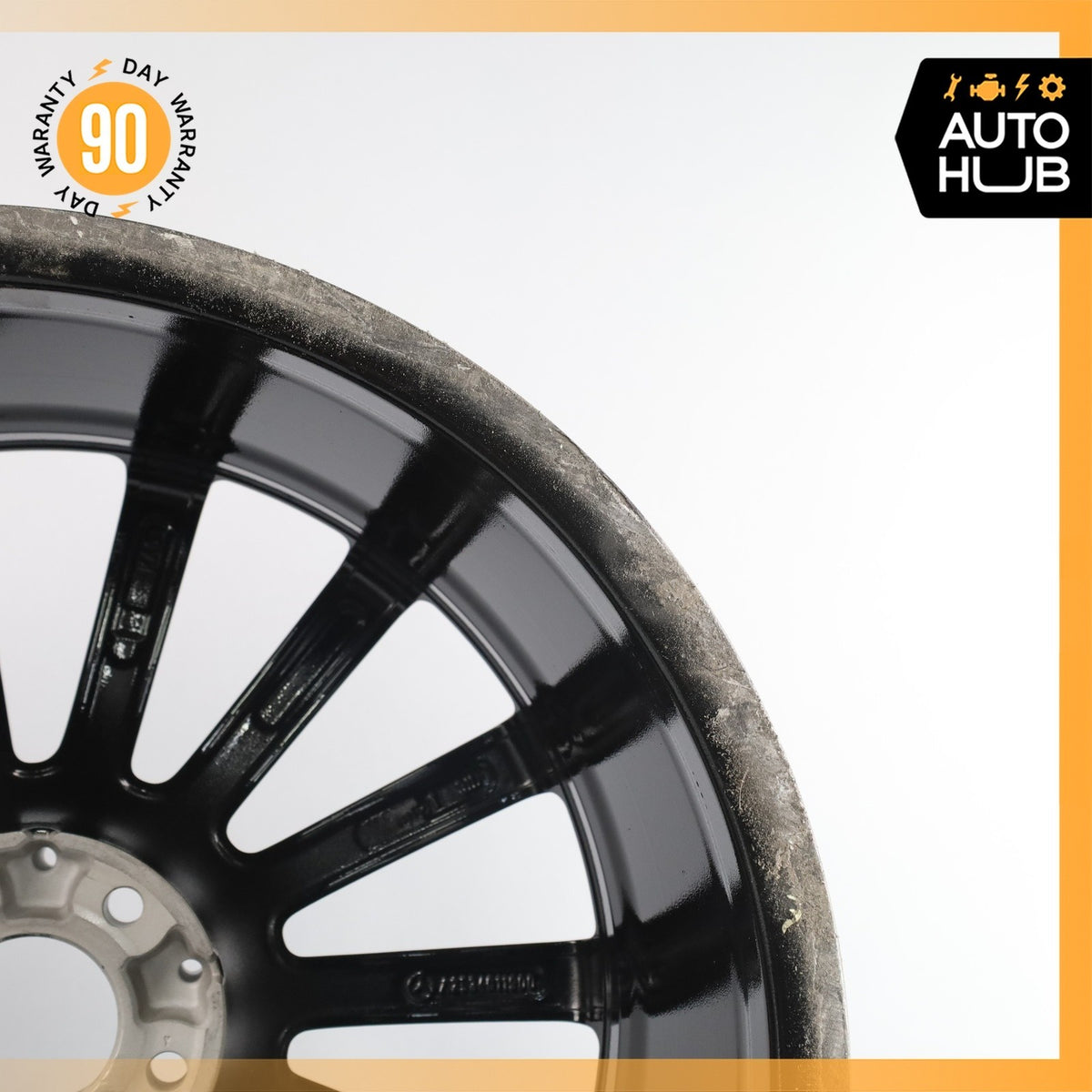 Mercedes X253 GLC300 GLC43 AMG 8.5 x 20 20" Wheel Rim Polished Black OEM - photo 11