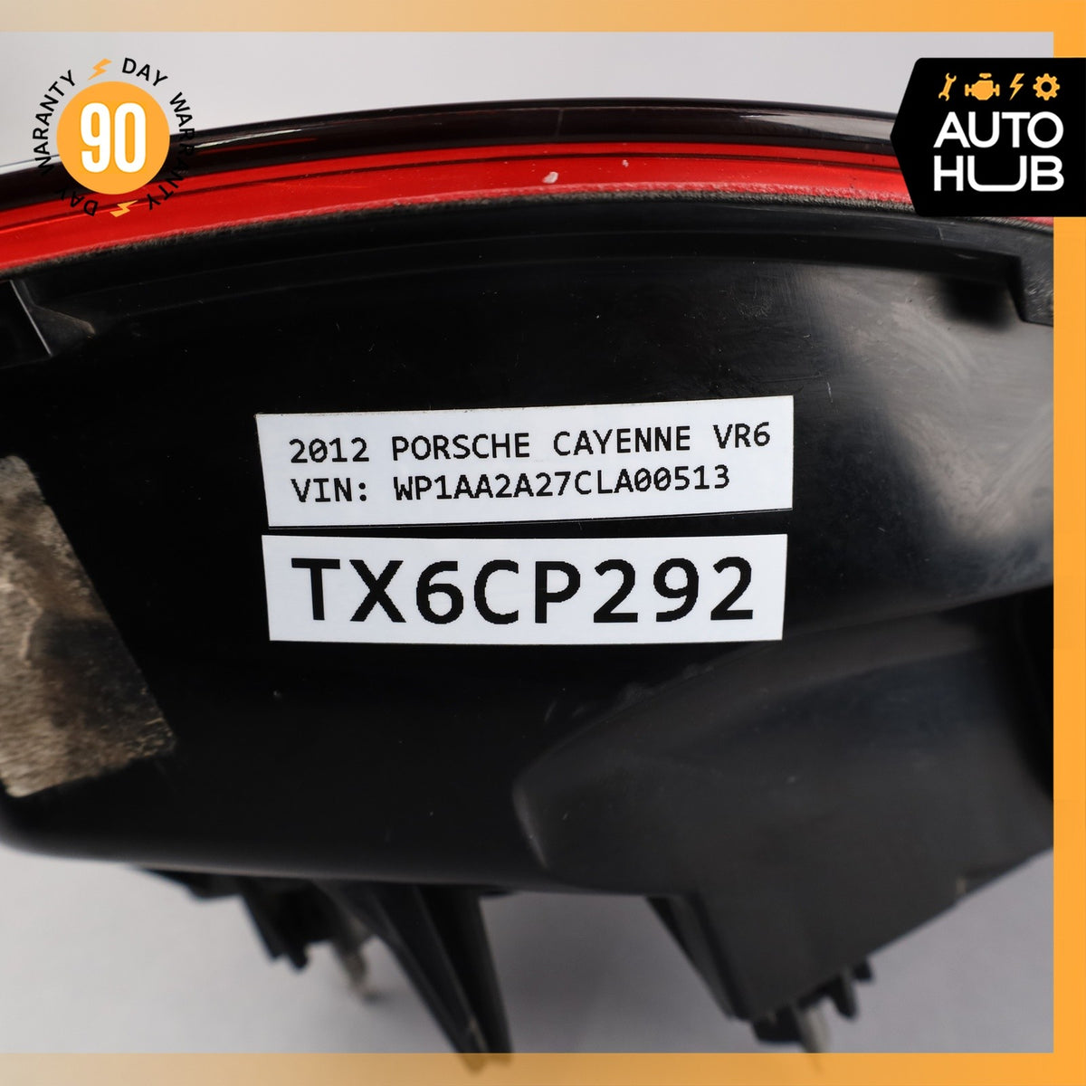 11-14 Porsche Cayenne 958 VR6 Left Driver Side Inner Tail Light Lamp OEM 94k - photo 15