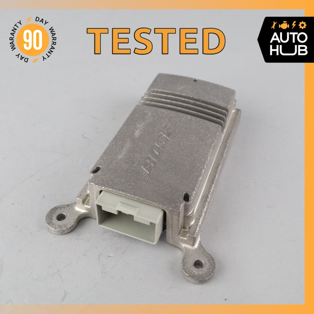 Porsche Cayenne Panamera 981 Boxster Cayman Subwoofer AMP Bose Amplifier OEM - photo 1