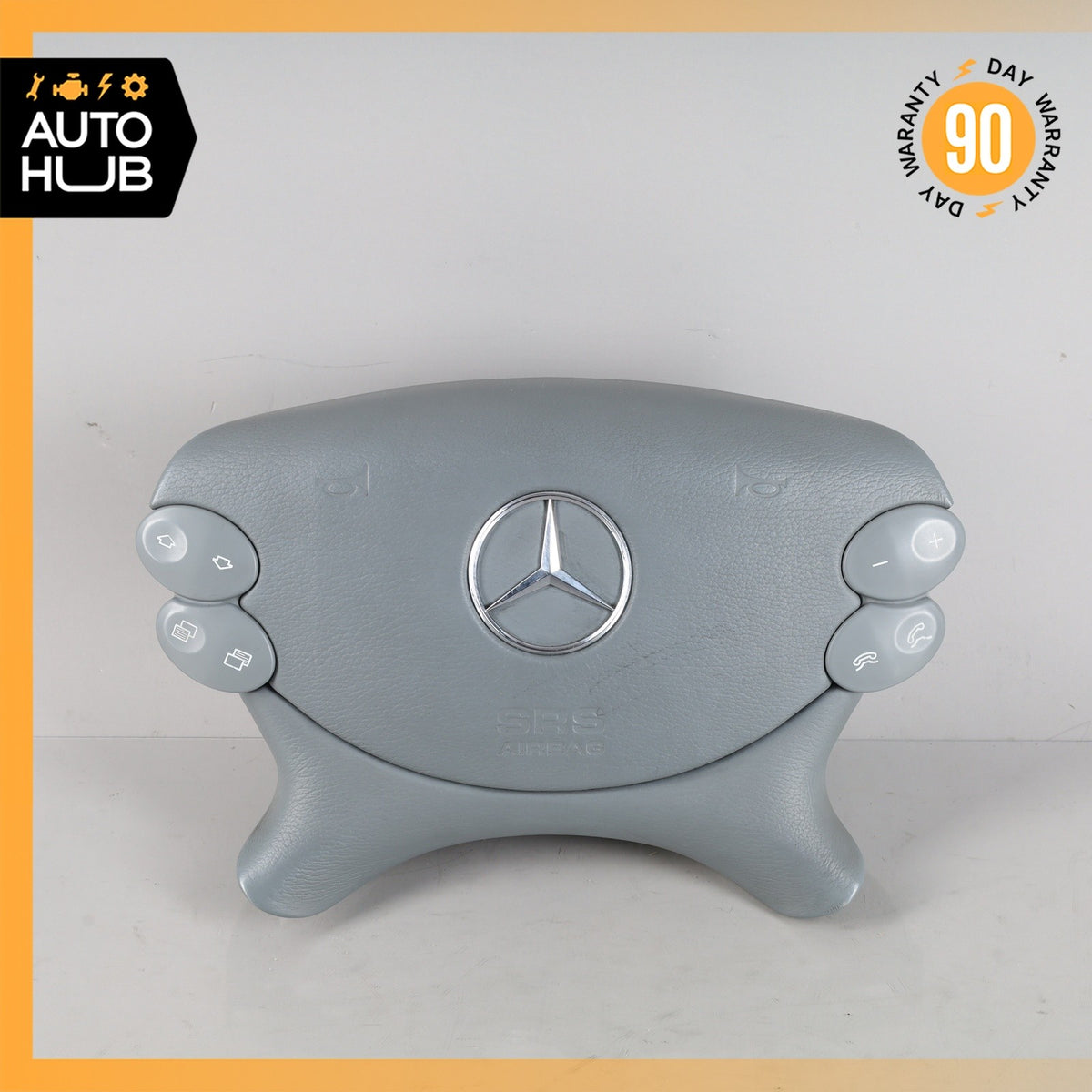 Mercedes R230 SL500 SL55 CLK500 E350 Steering Wheel Airbag Air Bag Black OEM - photo 1
